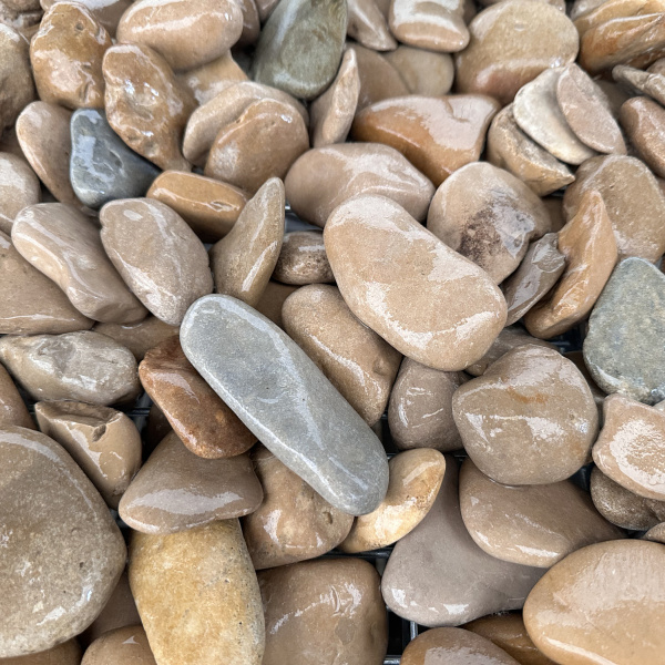 Галька морская "Медовая" фр. 40-70 мм