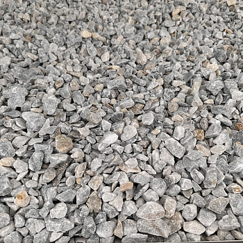 Каменная крошка серо-желтая фр. 10-20 мм