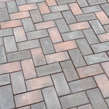 Клинкерная брусчатка Глазго ЛСР 200х100х50мм