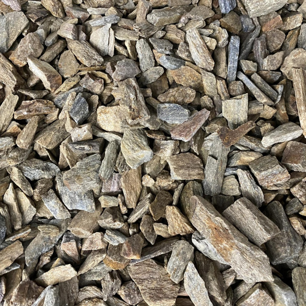 Каменная крошка "Окаменелое дерево" фр. 10-20 мм