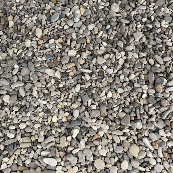 Галька черноморская фр. 3-5 мм (мешок 25 кг) для каменного ковра