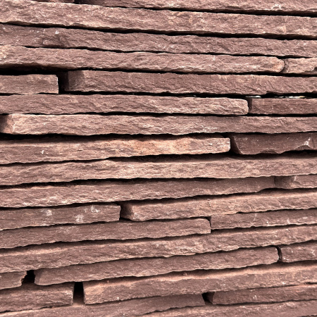 Камень для подпорной стенки лемезит дикий толщ. 15 мм