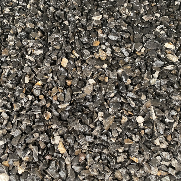 Мраморная крошка черная фр. 5-10 мм