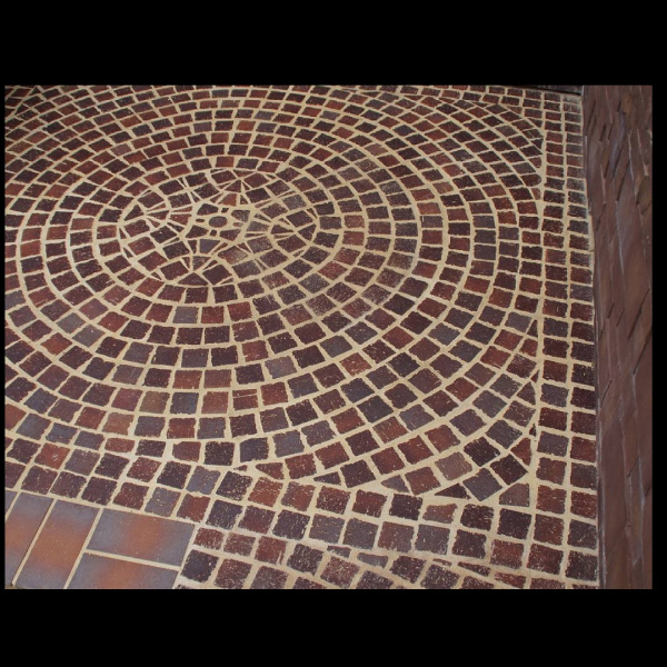 Клинкерная мозаика Мюнхен Пятый Элемент 60x60x52мм