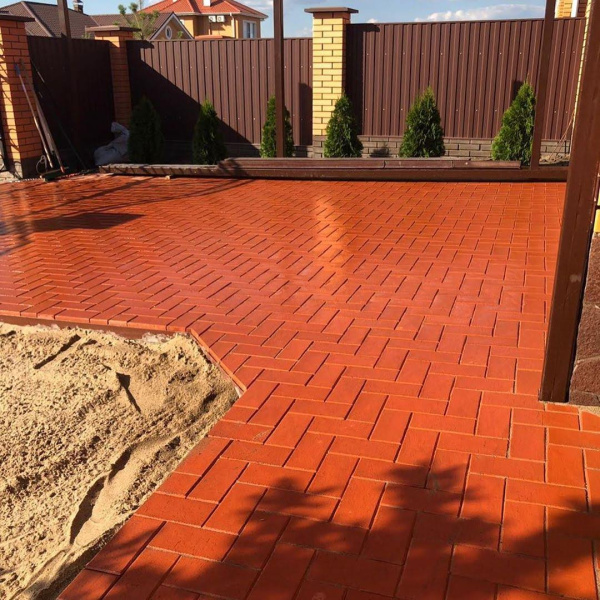 Клинкерная брусчатка Лондон ЛСР 200х100х50мм