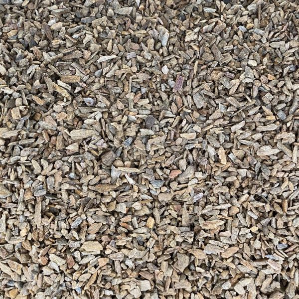 Каменная микрокрошка "Окаменелое дерево" фр. 3-5 мм для каменного ковра