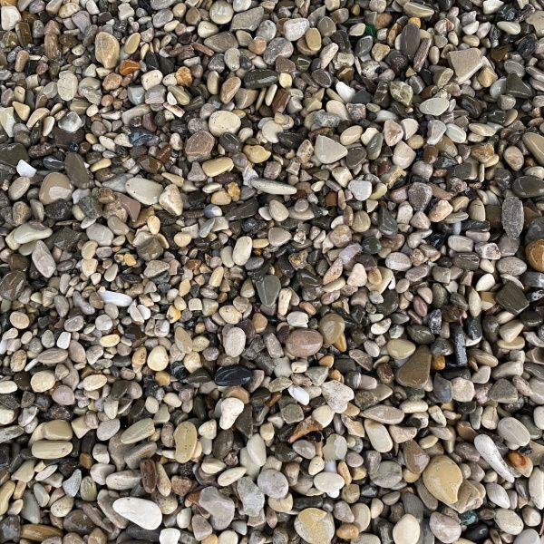 Галька черноморская фр. 3-5 мм для каменного ковра