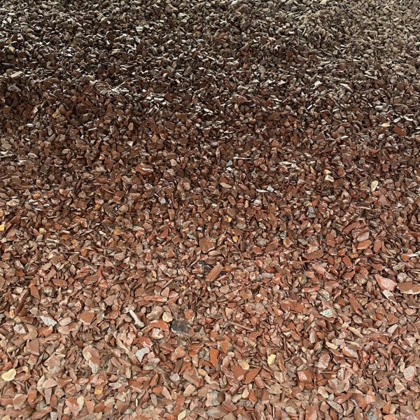 Каменная крошка яшма фр. 5-10 мм для каменного ковра