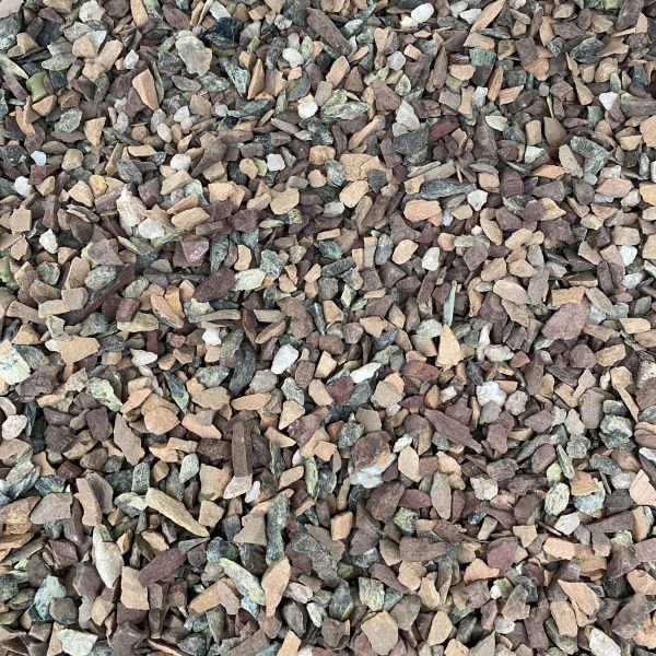Каменная крошка "Микс" фр. 5-10 мм для каменного ковра