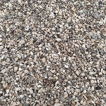 Галька морская "Медовая" фр. 5-10 мм