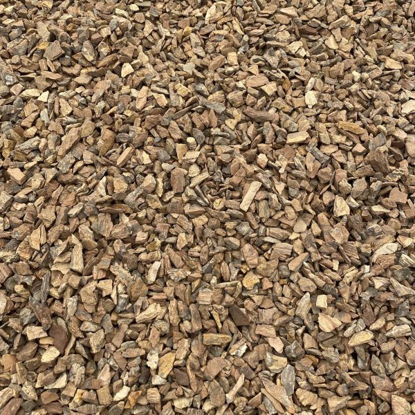 Каменная микрокрошка "Кора дерева" фр. 3-5 мм (мешок 25 кг) для каменного ковра