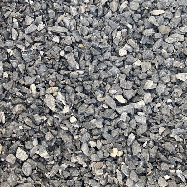 Галька мраморная черная фр. 5-10 мм (мешок 25 кг) для каменного ковра