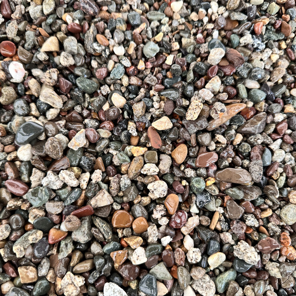 Галька речная разноцветная фр. 5-10 мм
